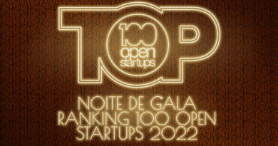 Imagem com a escrita TOP Noite de Gala Ranking 100 Open Startups 2022